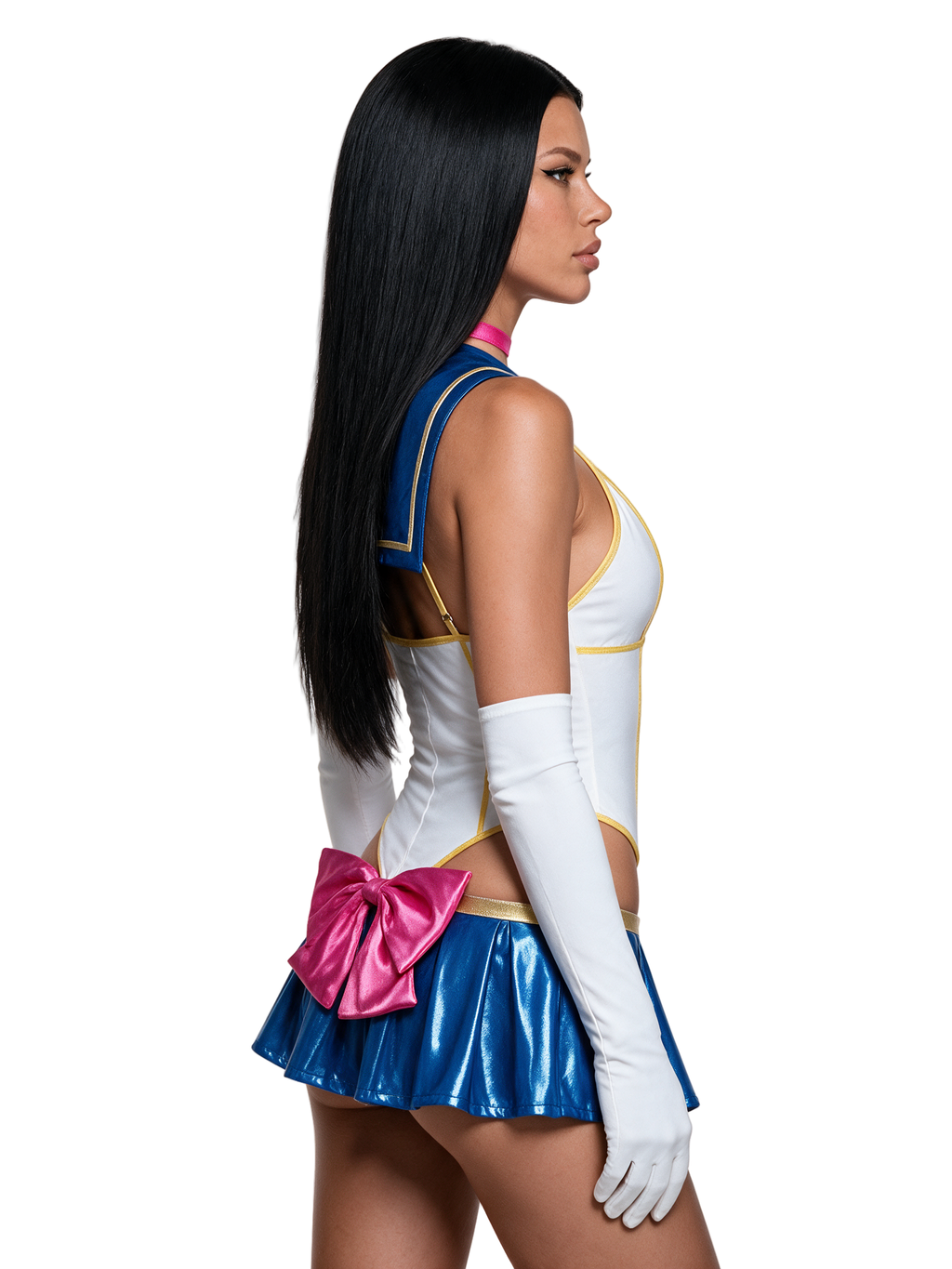 Anime Moon School Girl