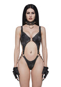 Thunder Warrior Studded Bodysuit