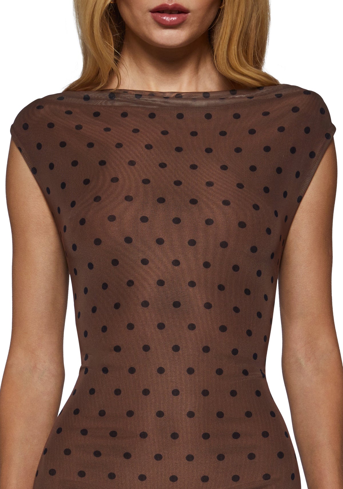 Sending Signals Mini Dress - Polka Dot