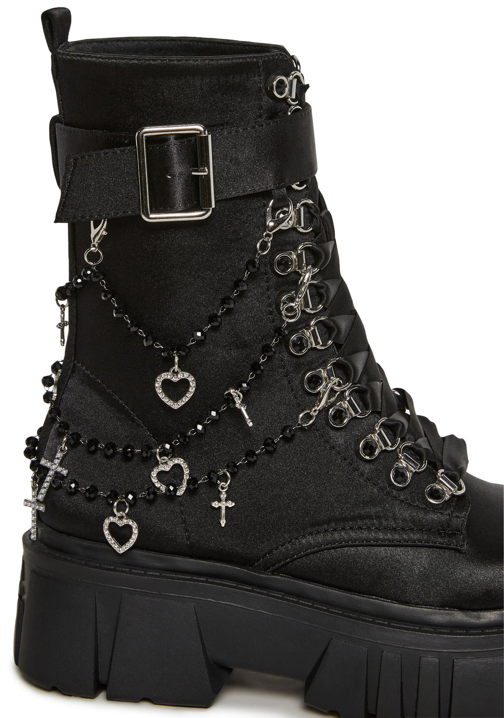 Holy Revelation Combat Ankle Boots