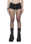 Ruthless Spiked Micro Shorts