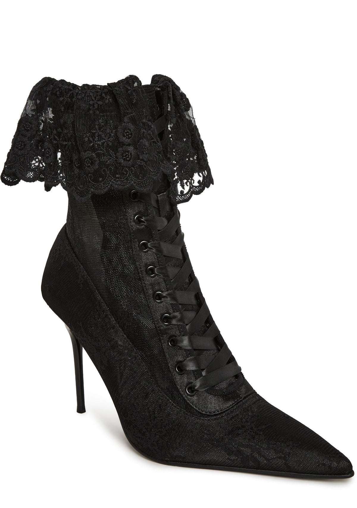 Dream Boulevard Lace Ankle Bootie