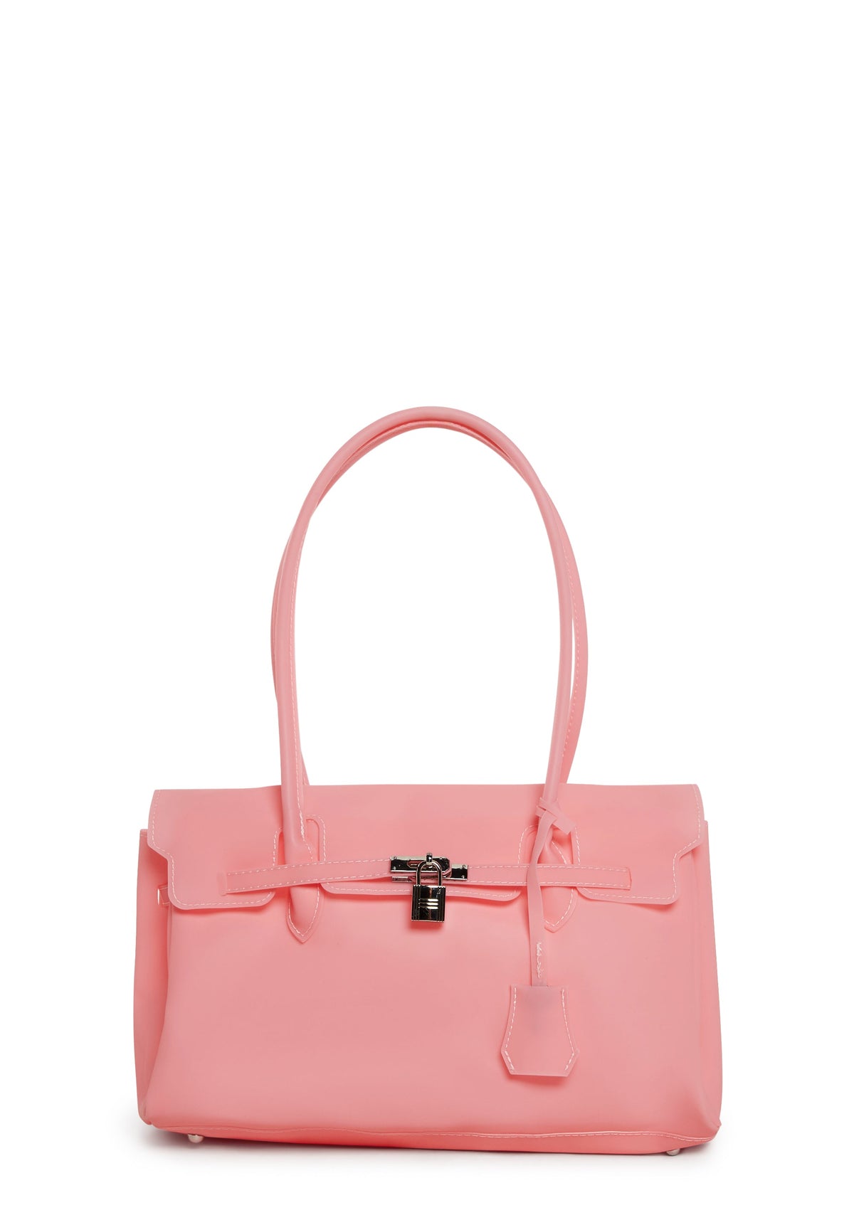 Candy Jelly Firkin Handbag - Pink