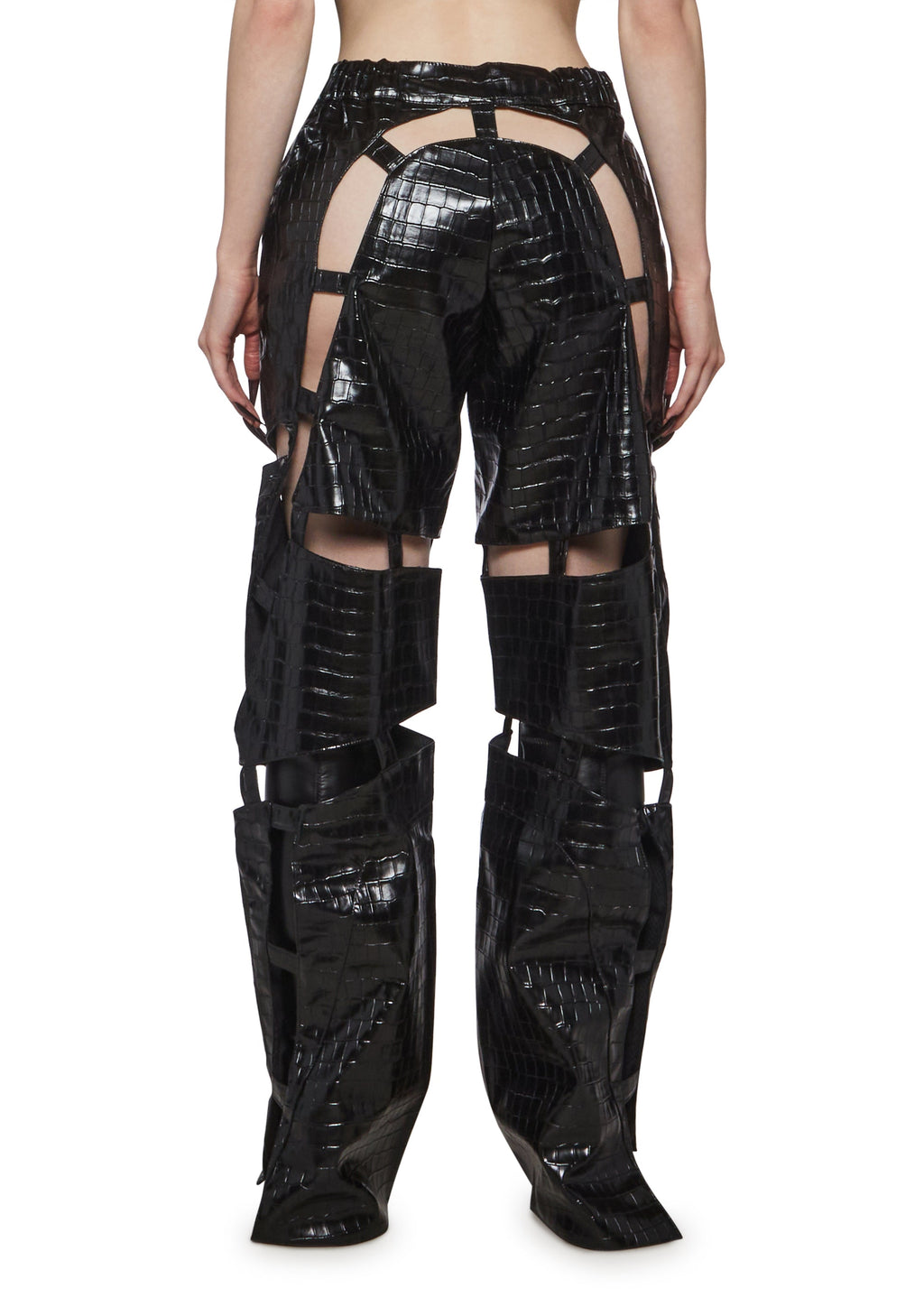 Biker Floating Pants- Black