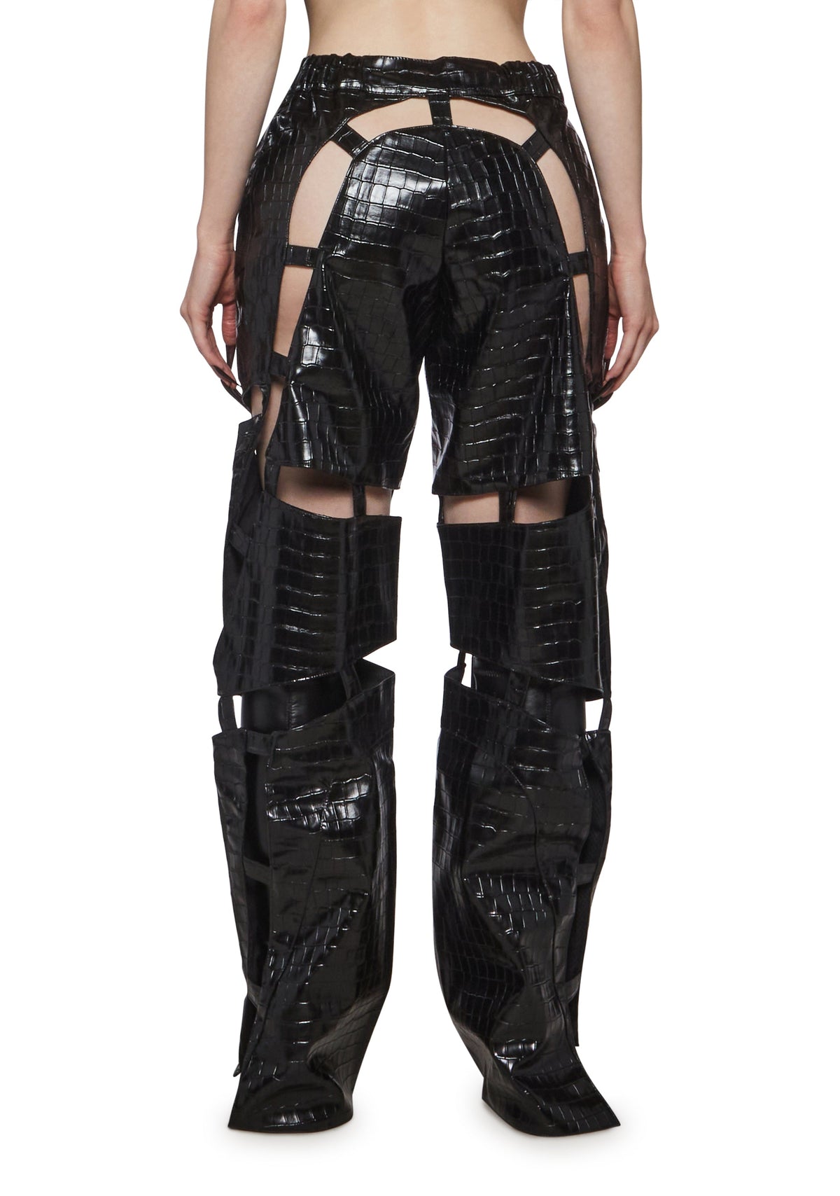 Biker Floating Pants- Black