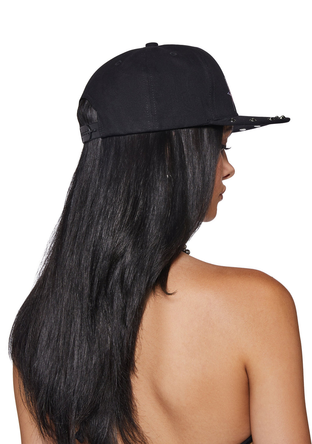 Claw Knuckle Flat Brim Studded Hat