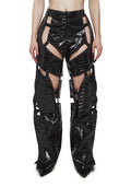 Biker Floating Pants- Black