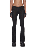 Shredded Flare Pants