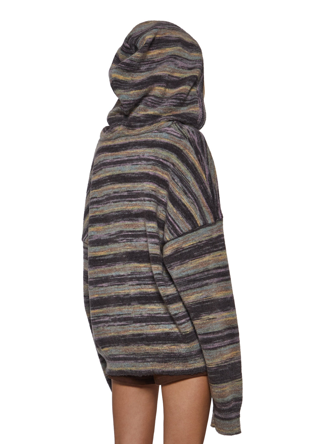 Pacific Stripe Hooded Sweater