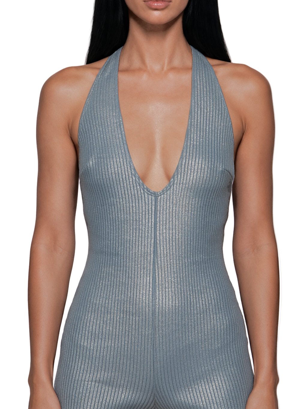 Chained Cable Halter Romper