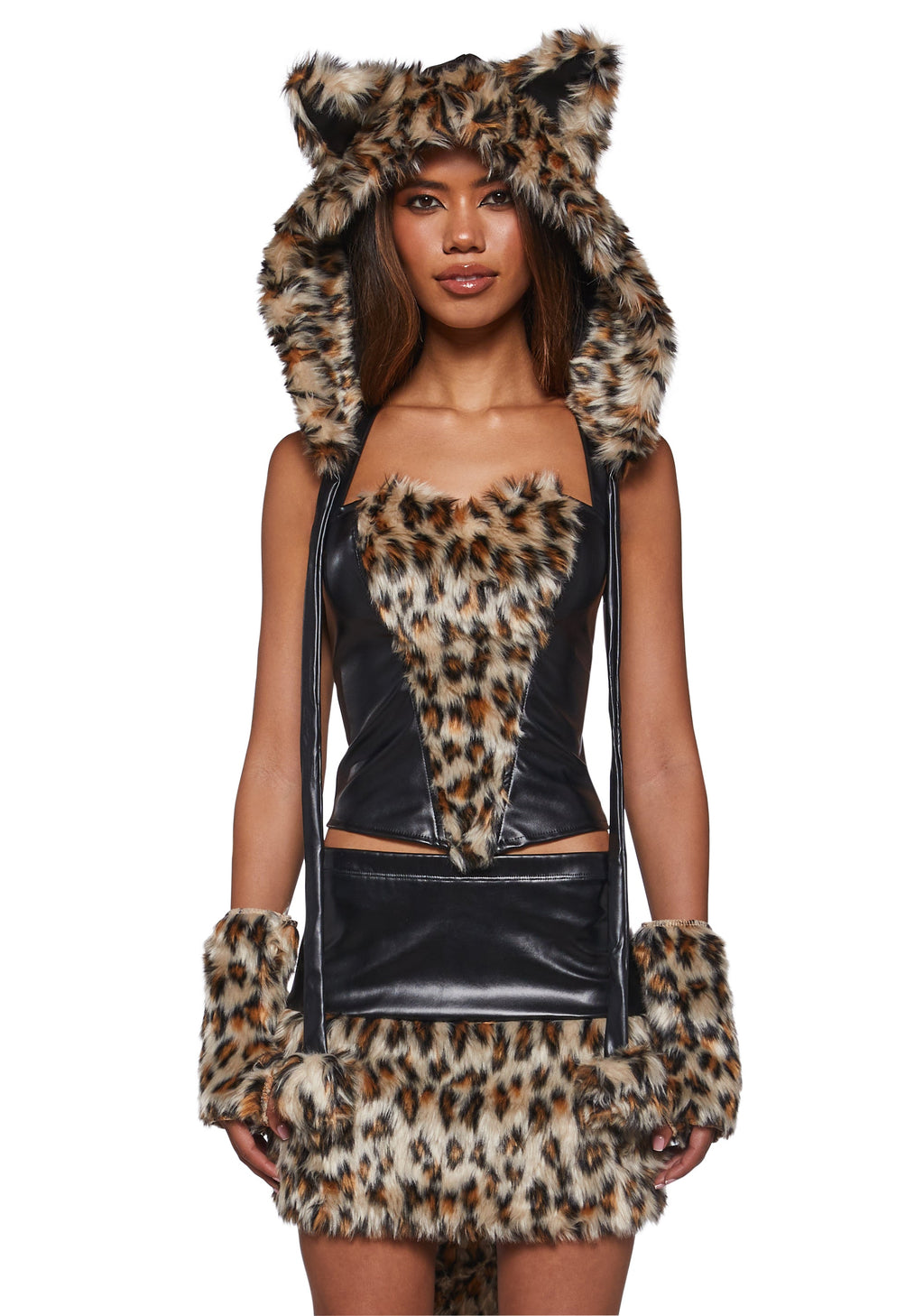 Fierce Leopard Babe Costume