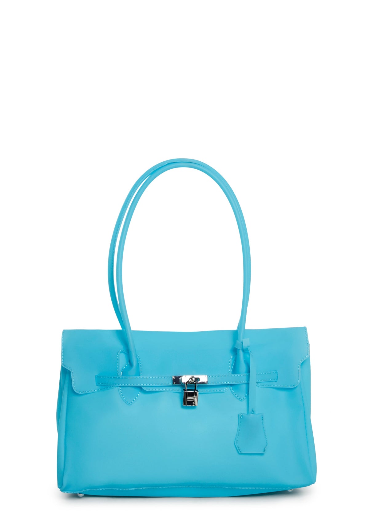 Candy Jelly Firkin Handbag - Blue