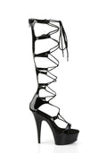 Delight-698 Lace Up Gladiator Platform Sandals