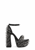 Holy Revelation Pure Platform Heels - Spiked