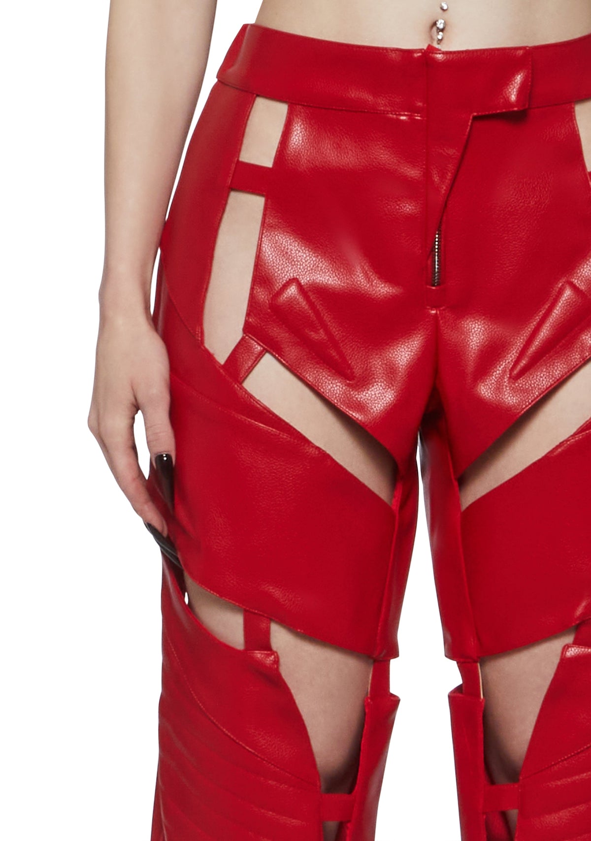 Biker Floating Pants - Red