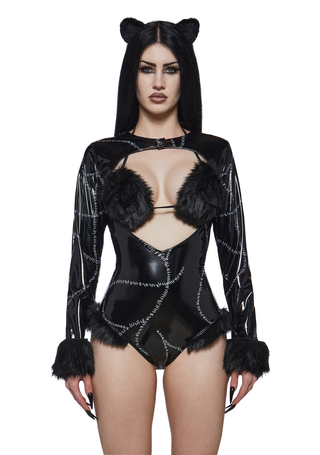 Feisty Cat woman Costume