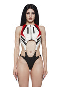 Cut Out Bodysuit - White