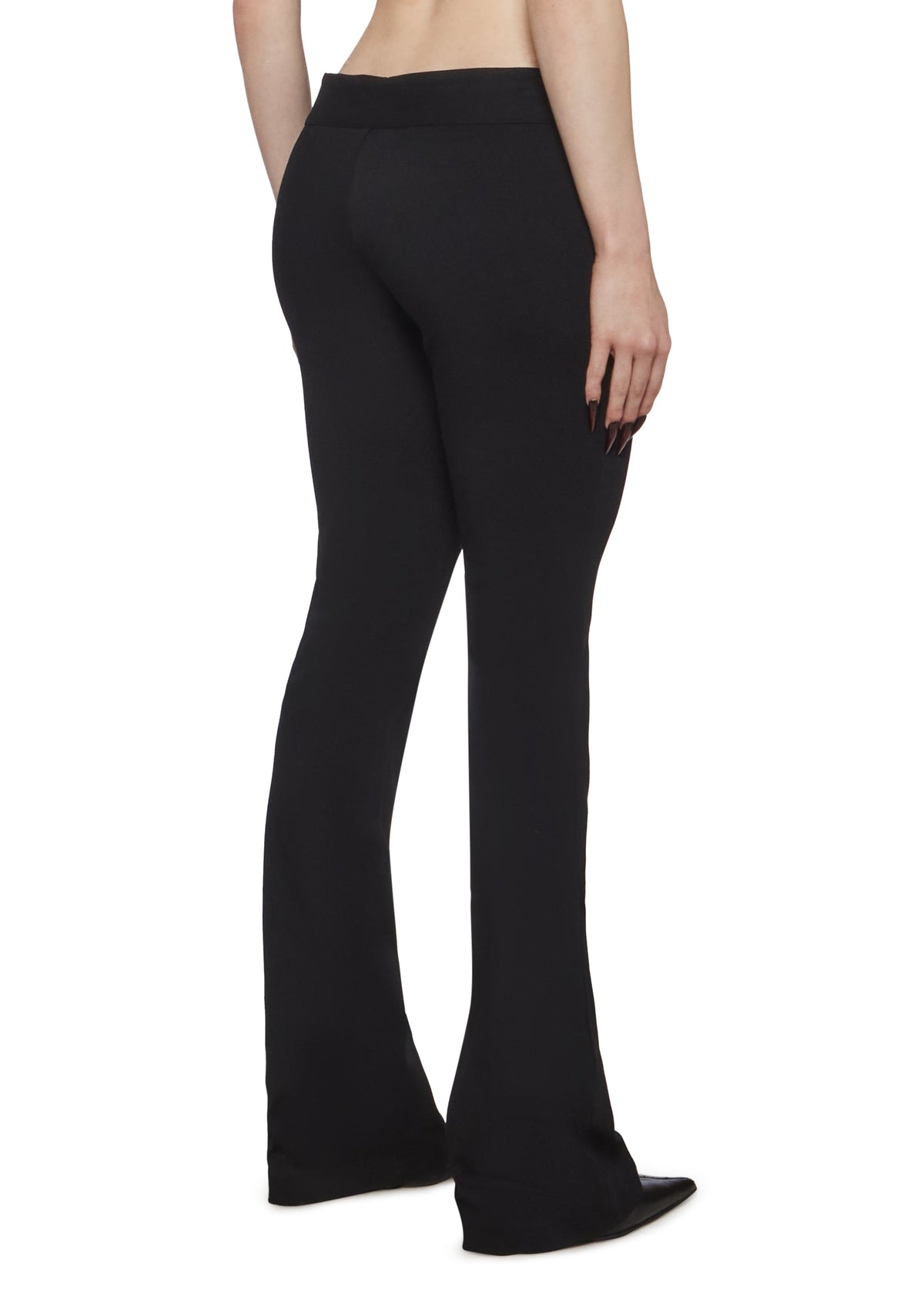 Lisa Low Rise Pants with Grommet Belt