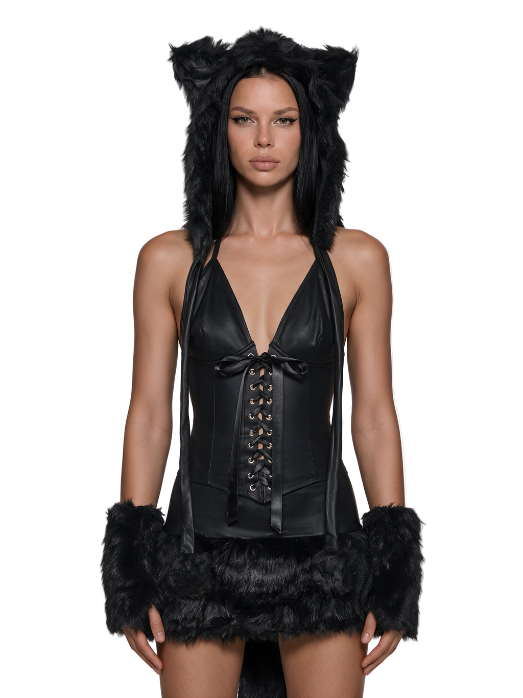 Nocturnal Kitten Fur Costume