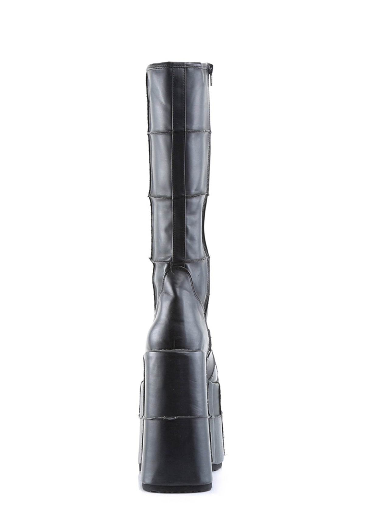 Stack-301 Matte Patched Platform Boots