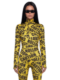 Caution Tape Sexy Costume