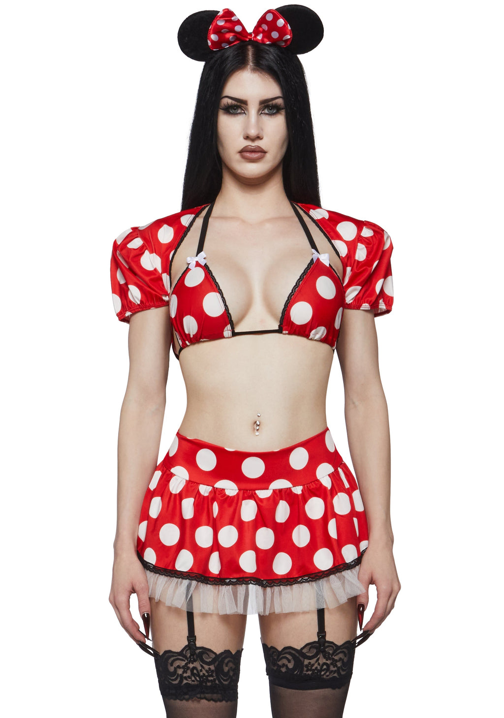 Sexy Polka Dot Mouse Costume