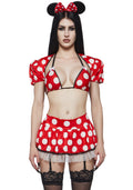 Sexy Polka Dot Mouse Costume