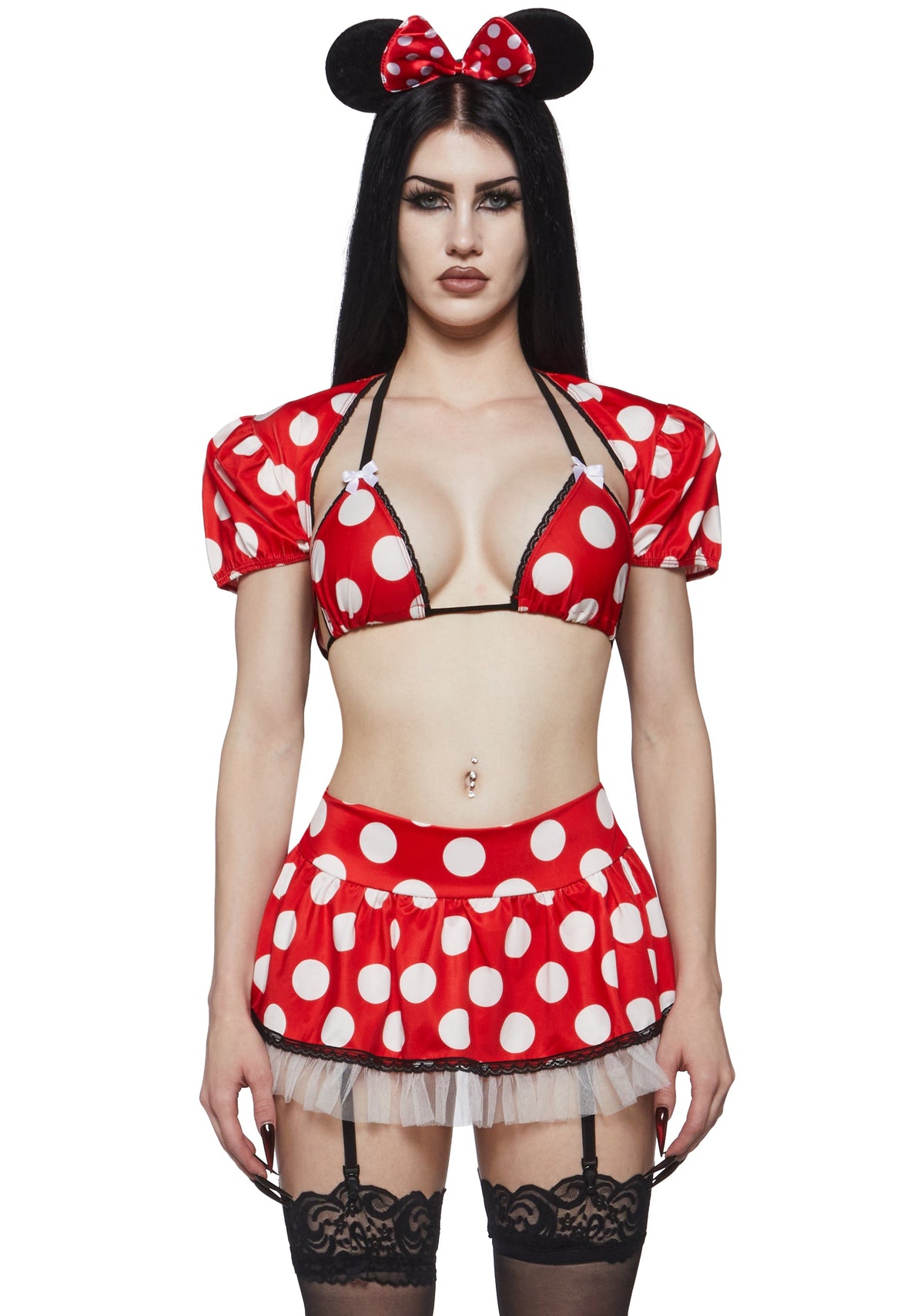 Sexy Polka Dot Mouse Costume