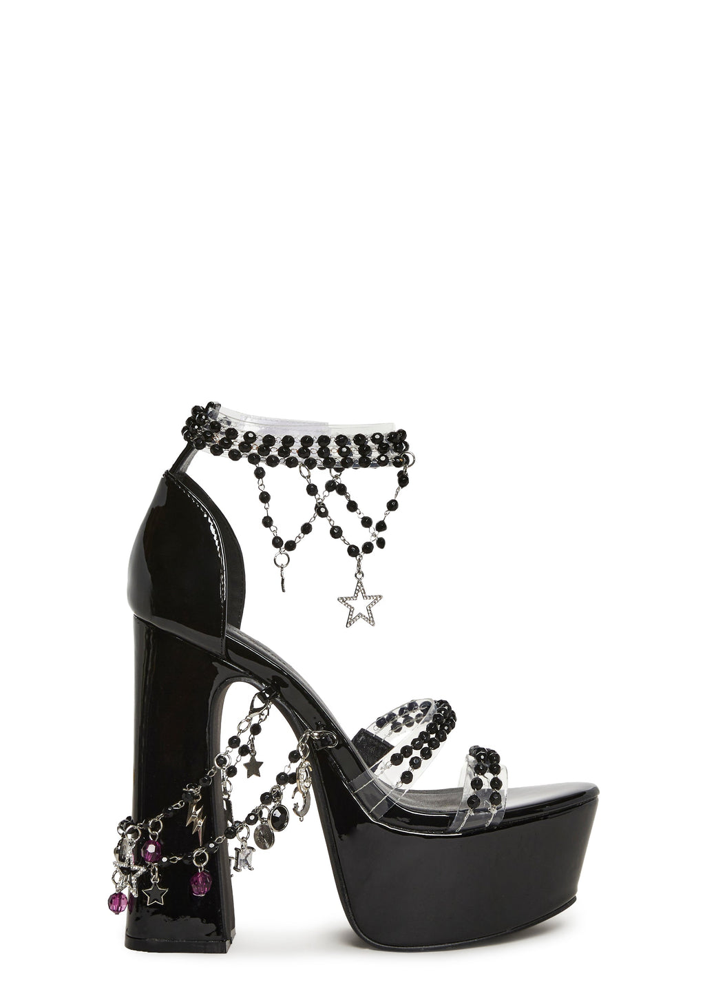 Holy Revelation Platform Heels - Celestial