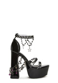 Holy Revelation Platform Heels - Celestial