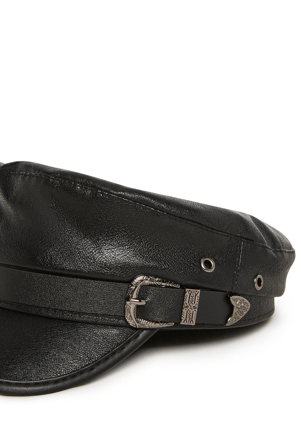 Buckle Biker Hat