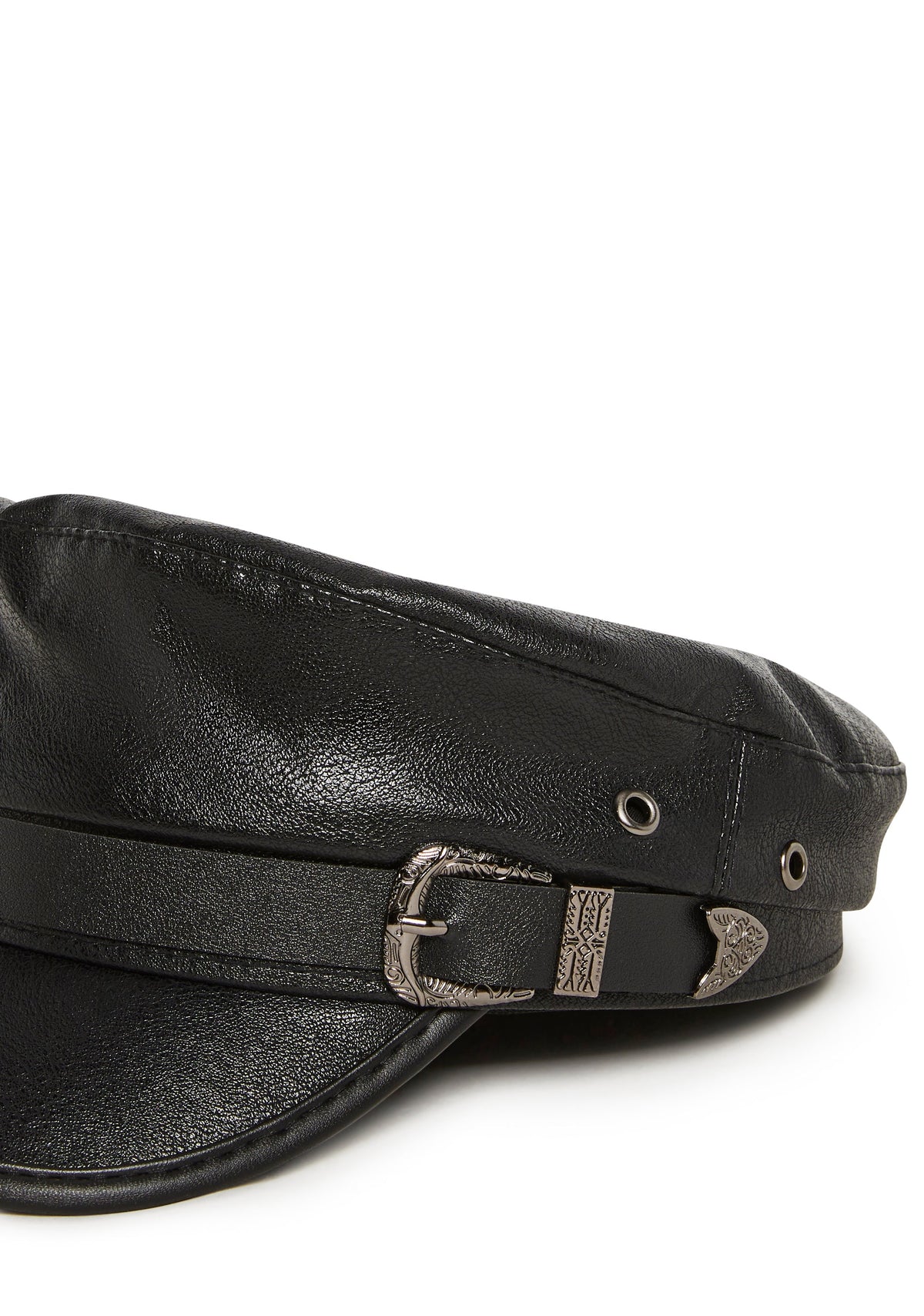 Buckle Biker Hat