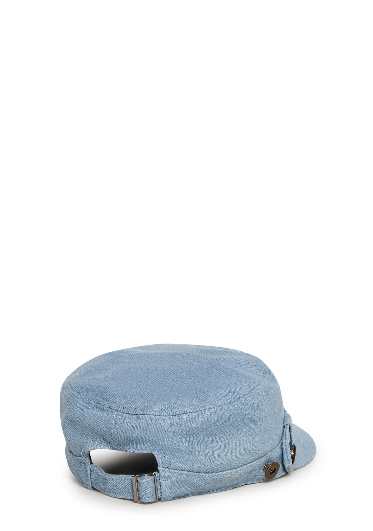 Studded Cadet Hat - Denim