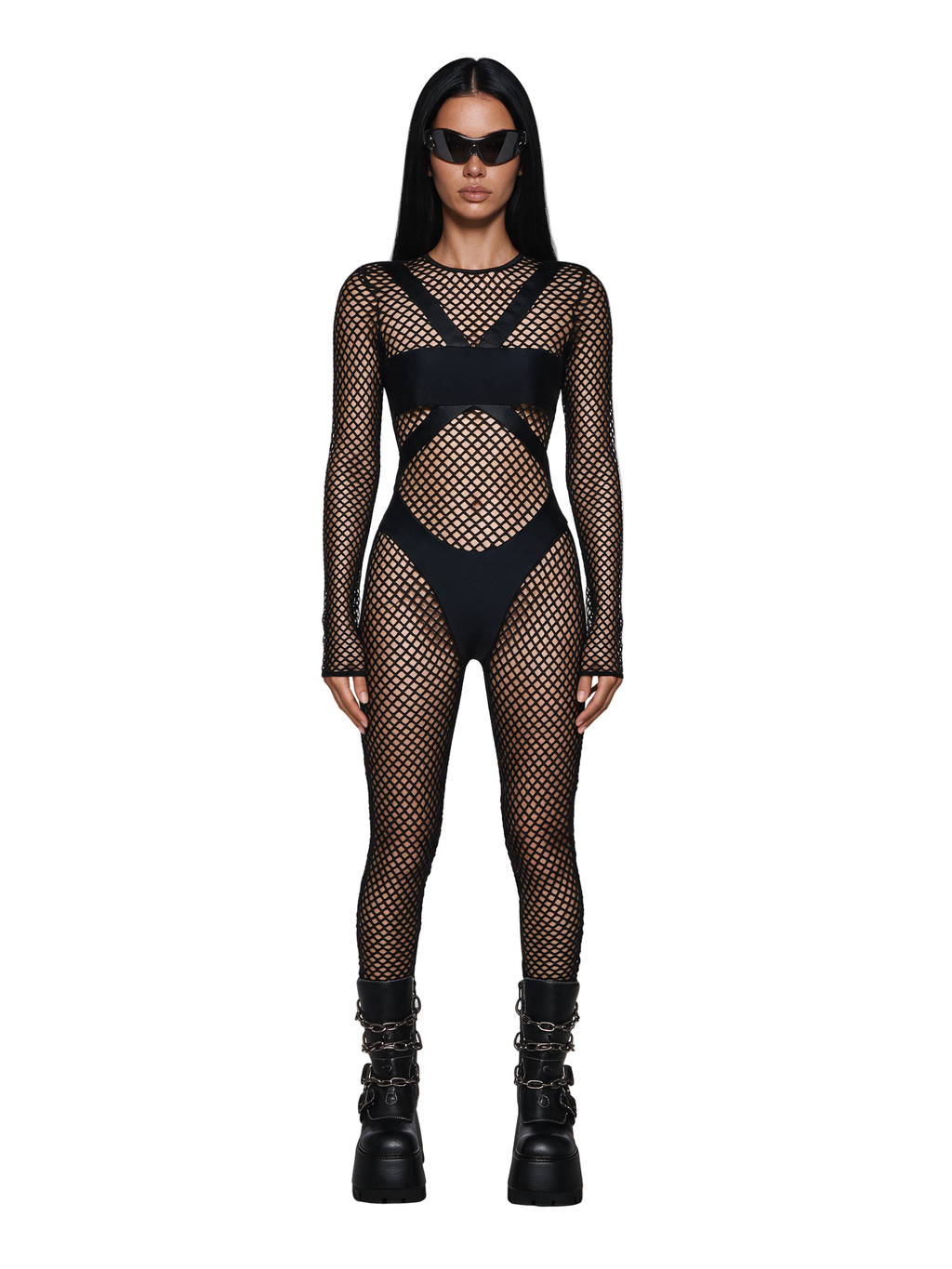 X-Rated Fishnet Jumpsuit