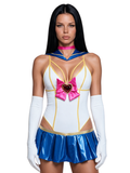 Anime Moon School Girl