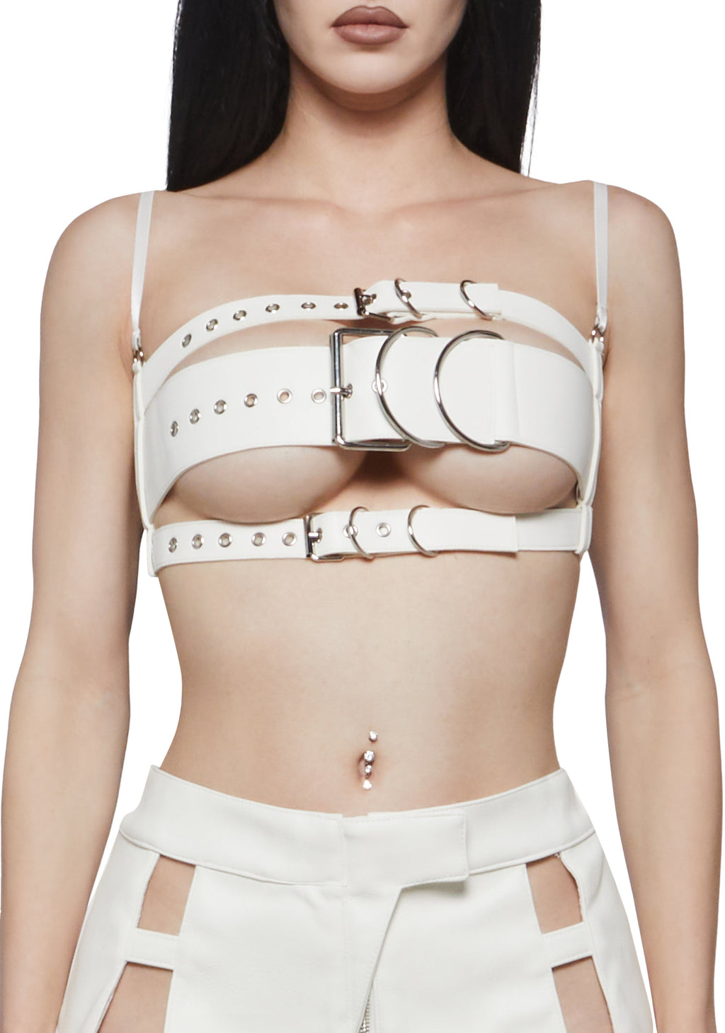 Belt Top - White