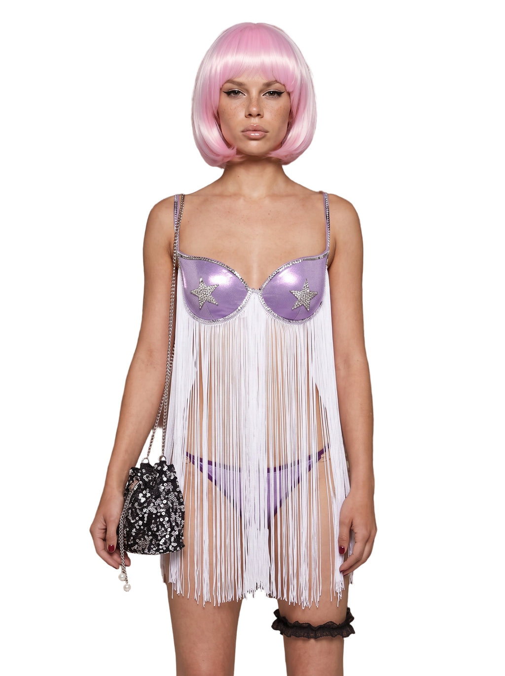 Y2K Need You Closer Costume and Wig Set