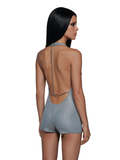 Chained Cable Halter Romper