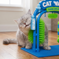Cat rubbing against The Cat Wash bristles