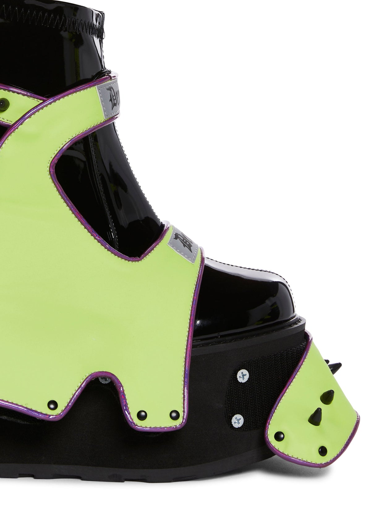 Transformer-808 Platform Knee High Boots