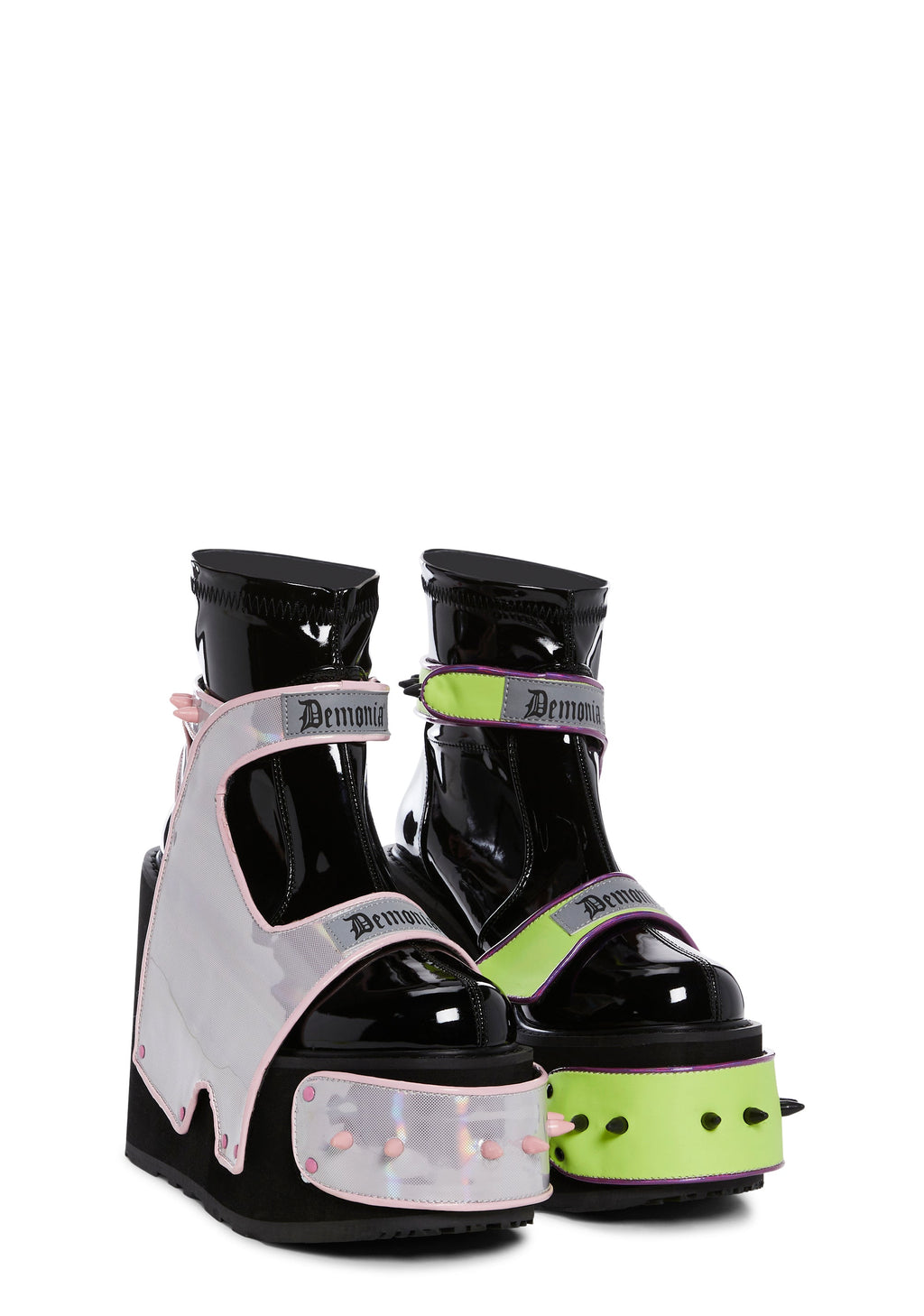 Transformer-808 Platform Knee High Boots